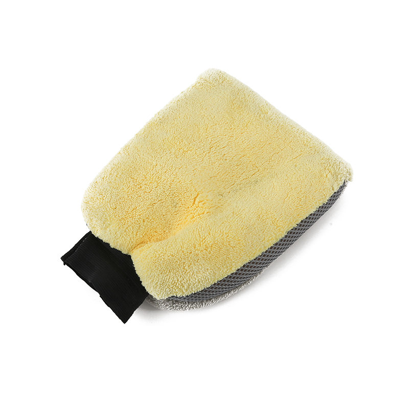 Διπλής όψης Coral Fleece Car Clean Gloves